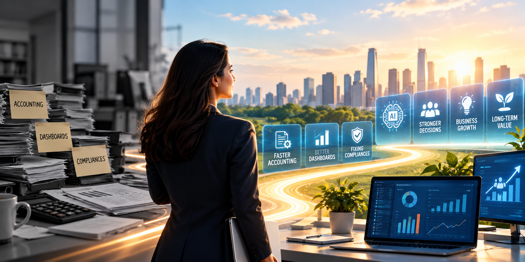 The future of finance is not just about faster accounting or better dashboards or fixing compliances.